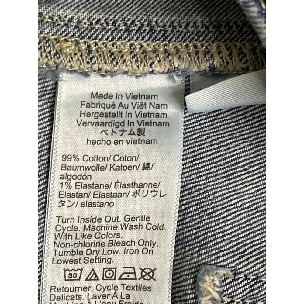 J. Crew Sailor denim short, 4” inseam, size 27, MSRP $98, 
Cg691 - Picture 10 of 11